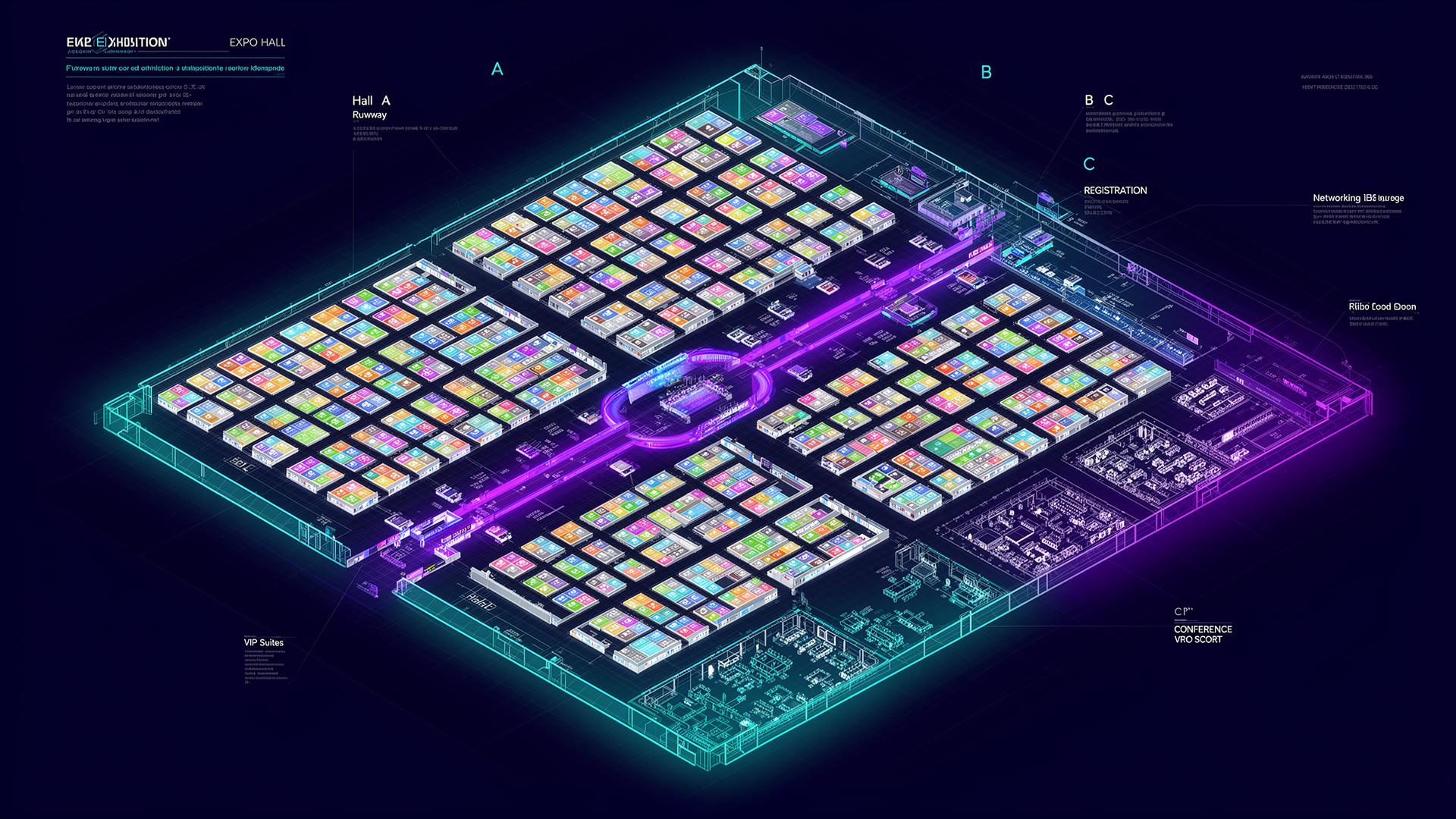 Expo floor plan